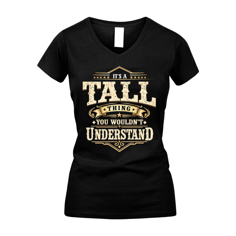 TALL HH-F009–Personalized Name Quote Apparel “It’s an NAME Thing You Wouldn’t Understand”