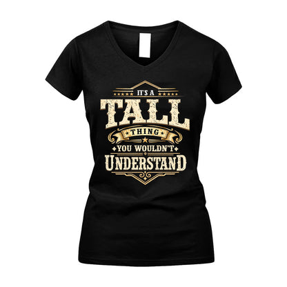 TALL HH-F009–Personalized Name Quote Apparel “It’s an NAME Thing You Wouldn’t Understand”
