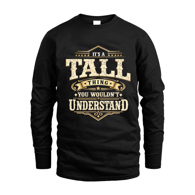 TALL HH-F009–Personalized Name Quote Apparel “It’s an NAME Thing You Wouldn’t Understand”