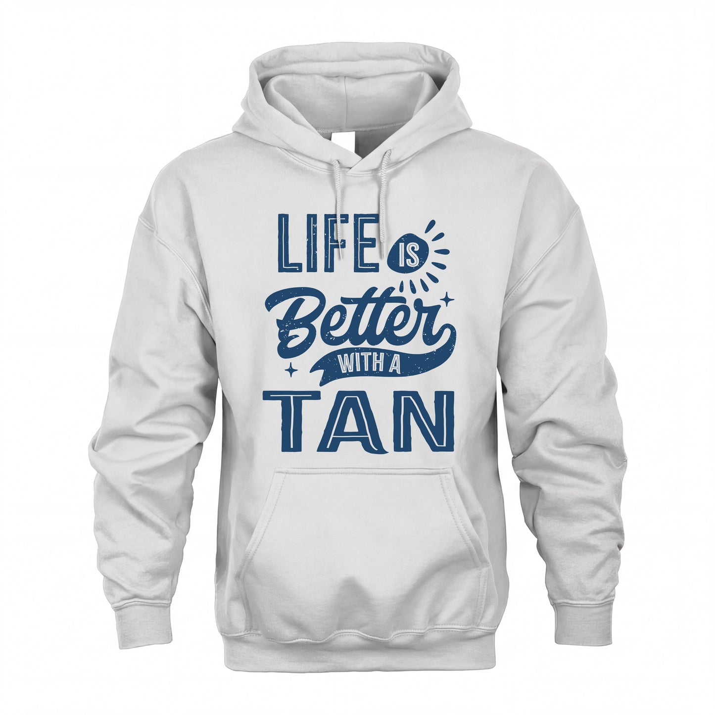 TAN HH88-K2–Personalized Name Quote T-Shirt Life Is Better With Unisex Gift