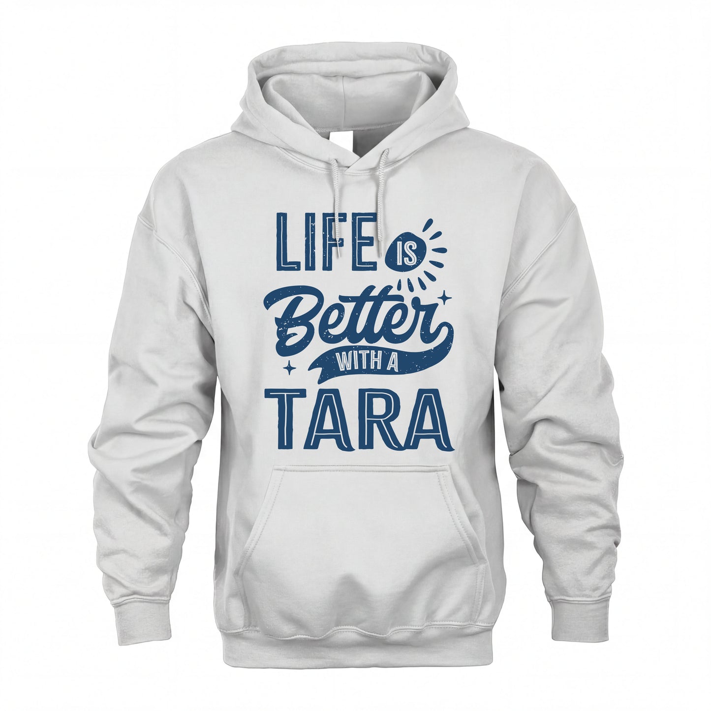 TARA HH88-K2–Personalized Name Quote T-Shirt Life Is Better With Unisex Gift