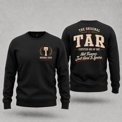 TAR W65-F6-168 – Personalized Original Issue Apparel “The Original NAME Certified One-of-One"