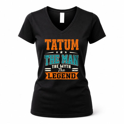 TATUM HH F007 The Man The Myth The Legend Personalized Shirt – Gift for Men