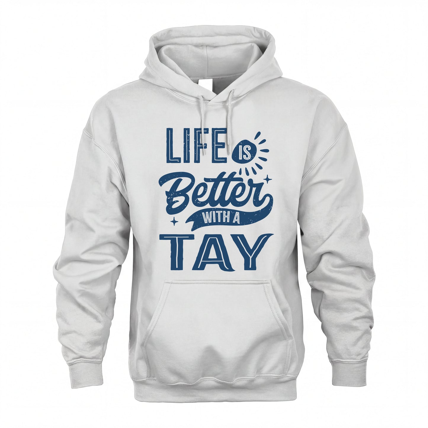 TAY HH88-K2–Personalized Name Quote T-Shirt Life Is Better With Unisex Gift