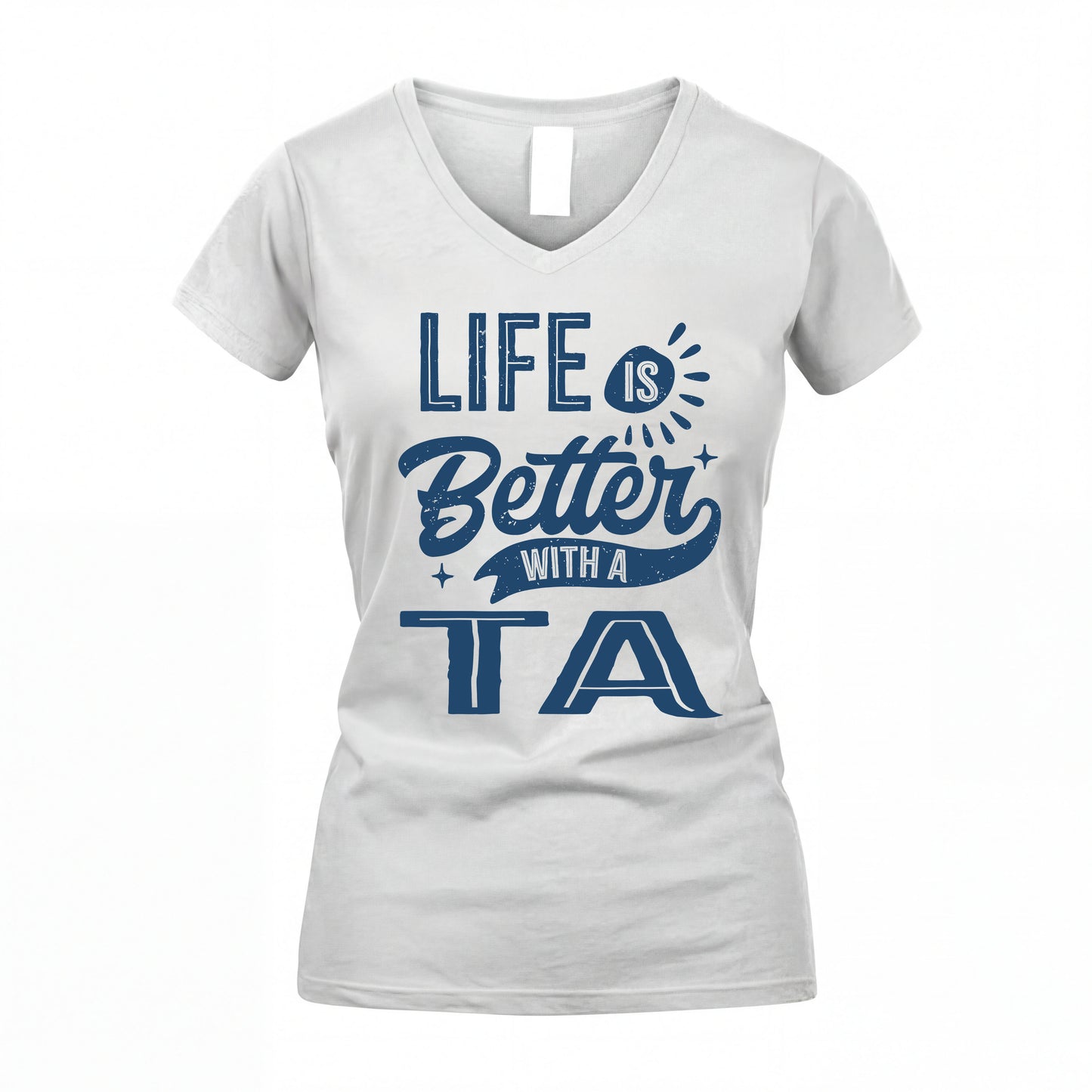 TA HH88-K2–Personalized Name Quote T-Shirt Life Is Better With Unisex Gift