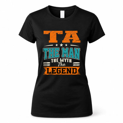 TA HH F007 The Man The Myth The Legend Personalized Shirt – Gift for Men