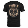 TEMPLE 2K-101–Personalized Name Quote Apparel “I Am NAME May Not Be Perfect But I Am Limited Edition”