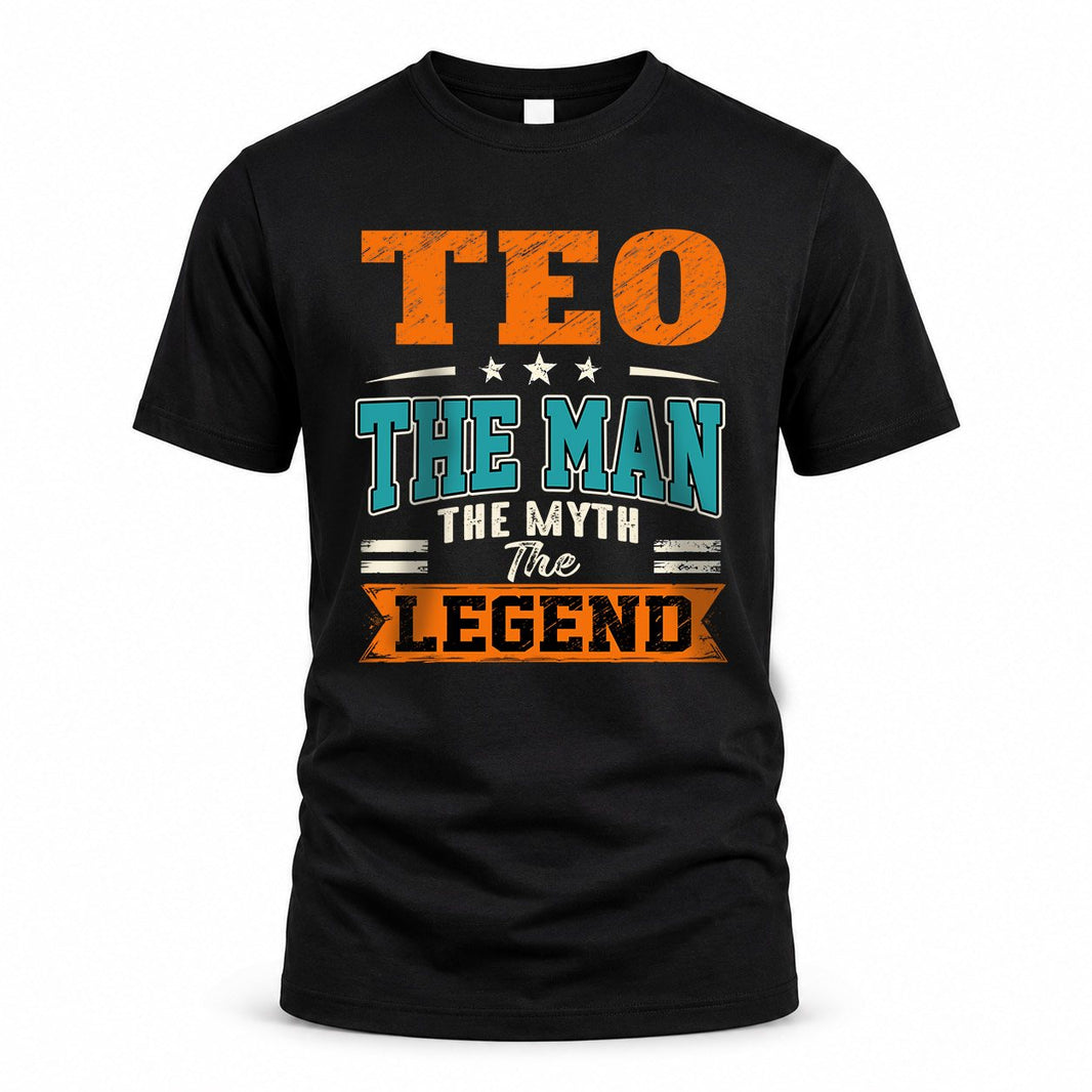 TEO HH F007 The Man The Myth The Legend Personalized Shirt – Gift for Men