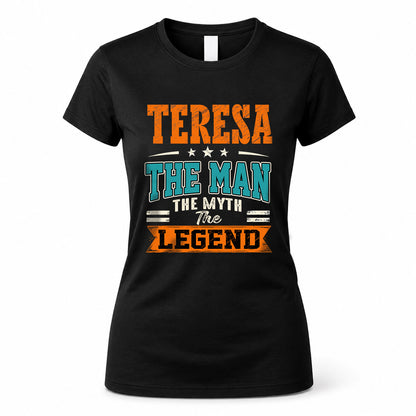 TERESA HH F007 The Man The Myth The Legend Personalized Shirt – Gift for Men