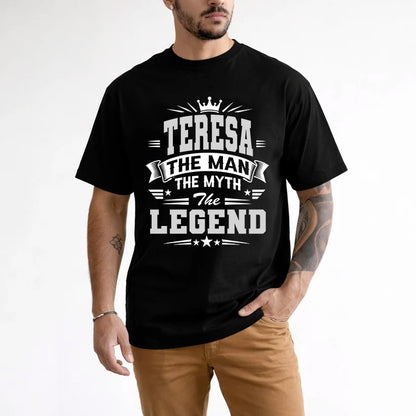 TERESA HH F004 The Man The Myth The Legend Personalized Shirt – Gift for Men