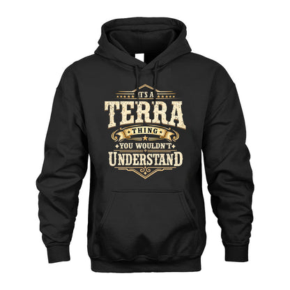 TERRA HH-F009–Personalized Name Quote Apparel “It’s an NAME Thing You Wouldn’t Understand”