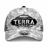 TERRA TC01 HH79 Team Your Name Hat, Personalized Camo Baseball Cap, Custom Family Gift, Gift for Him Her