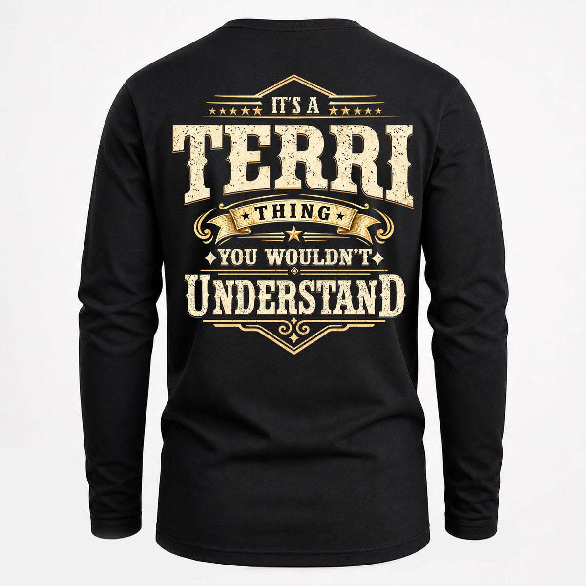 TERRI HH-F003–Personalized Name Quote Apparel “It’s an NAME Thing You Wouldn’t Understand”