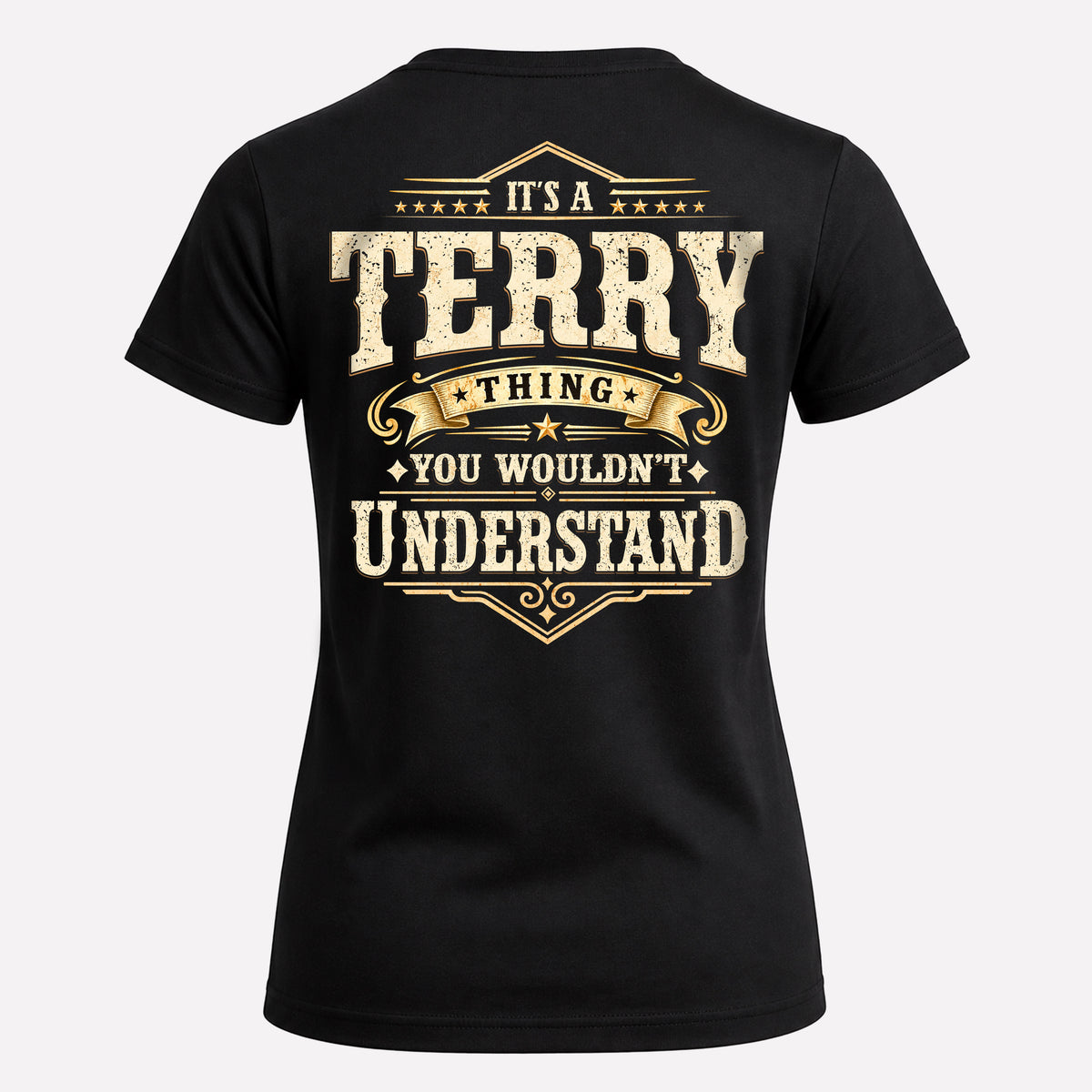 TERRY HH-F003–Personalized Name Quote Apparel “It’s an NAME Thing You Wouldn’t Understand”