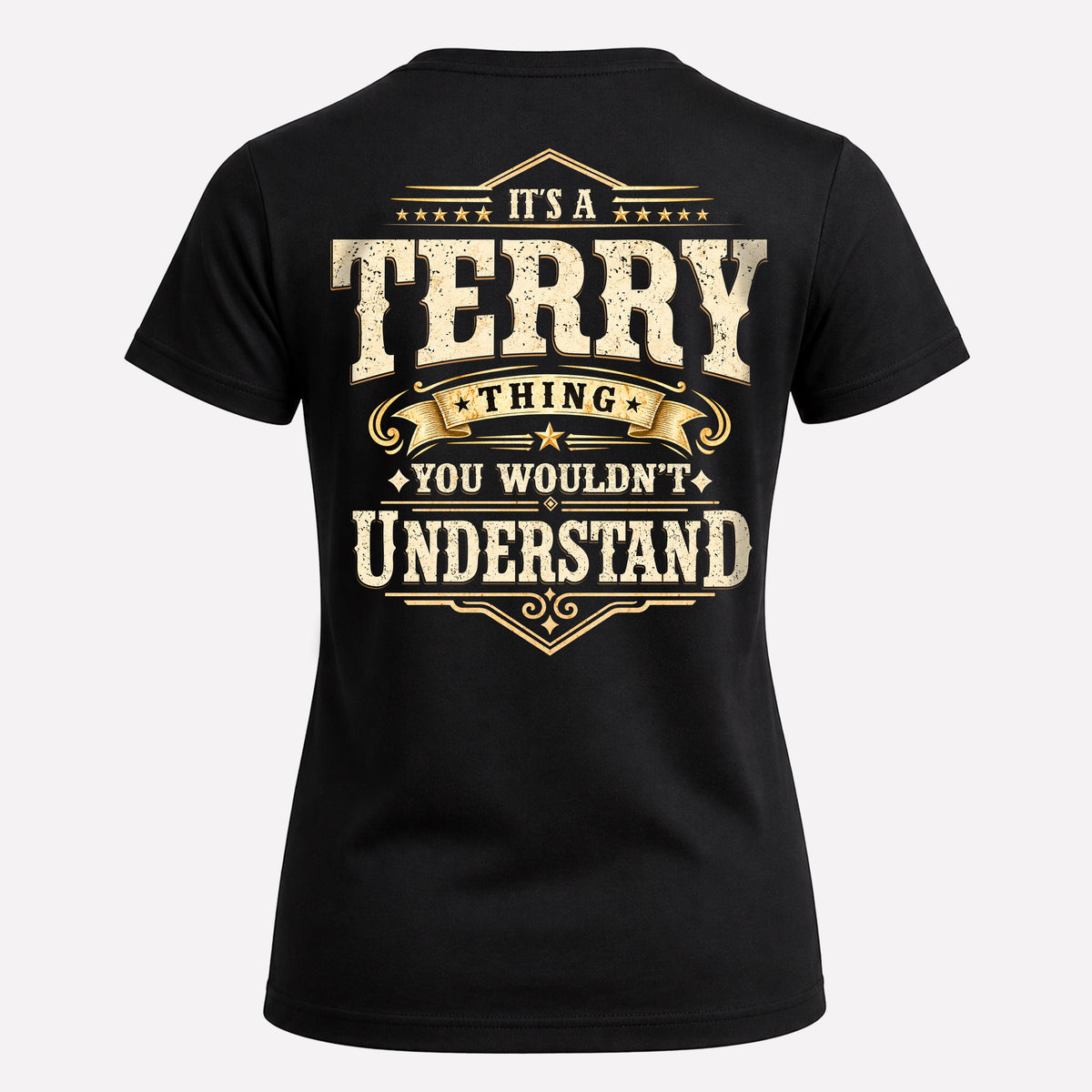 TERRY HH-F003–Personalized Name Quote Apparel “It’s an NAME Thing You Wouldn’t Understand”