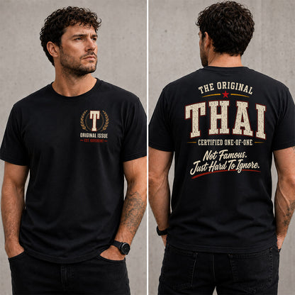 THAI W65-F6-168 – Personalized Original Issue Apparel “The Original NAME Certified One-of-One"
