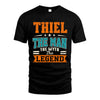 THIEL HH F007 The Man The Myth The Legend Personalized Shirt – Gift for Men