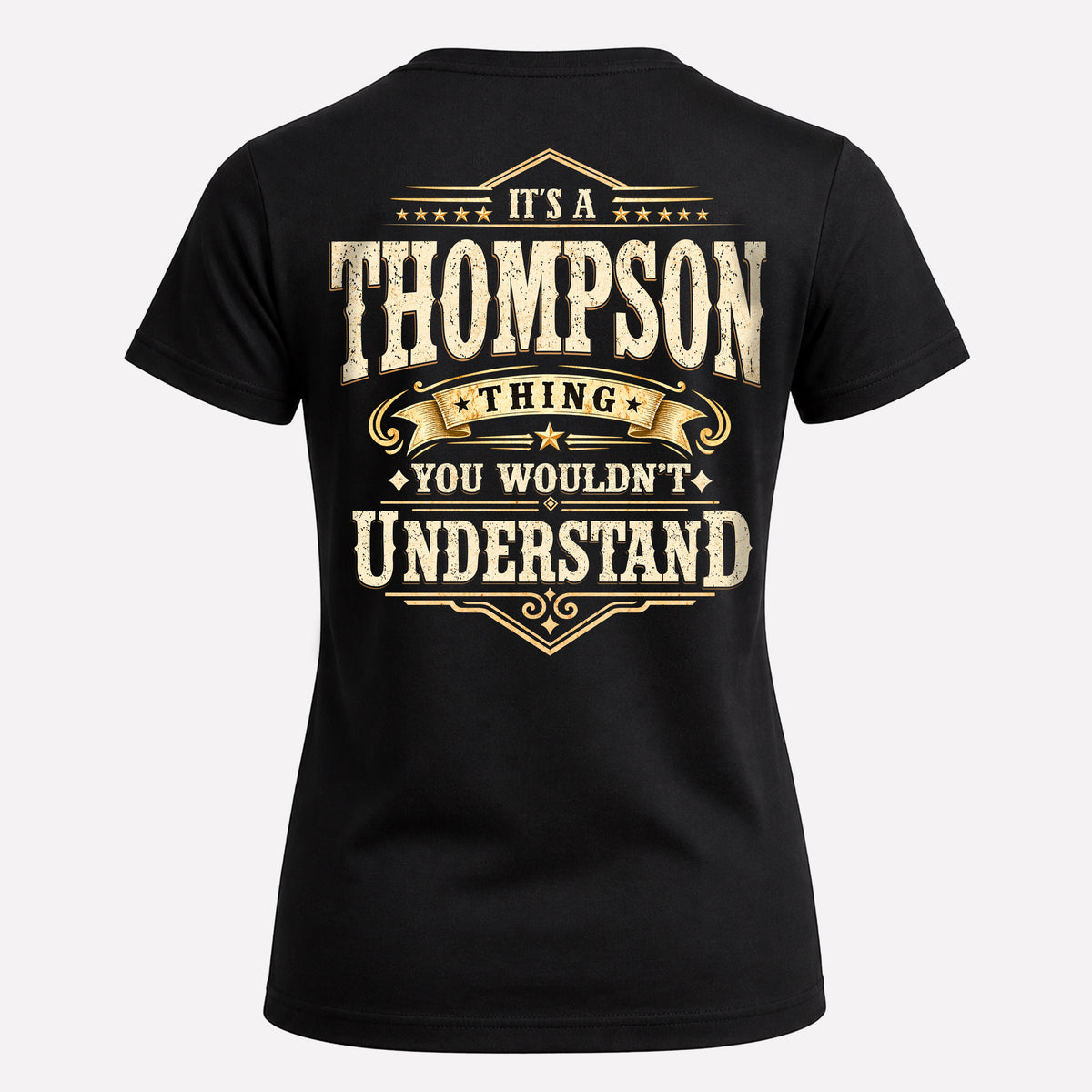 THOMPSON HH-F003–Personalized Name Quote Apparel “It’s an NAME Thing You Wouldn’t Understand”