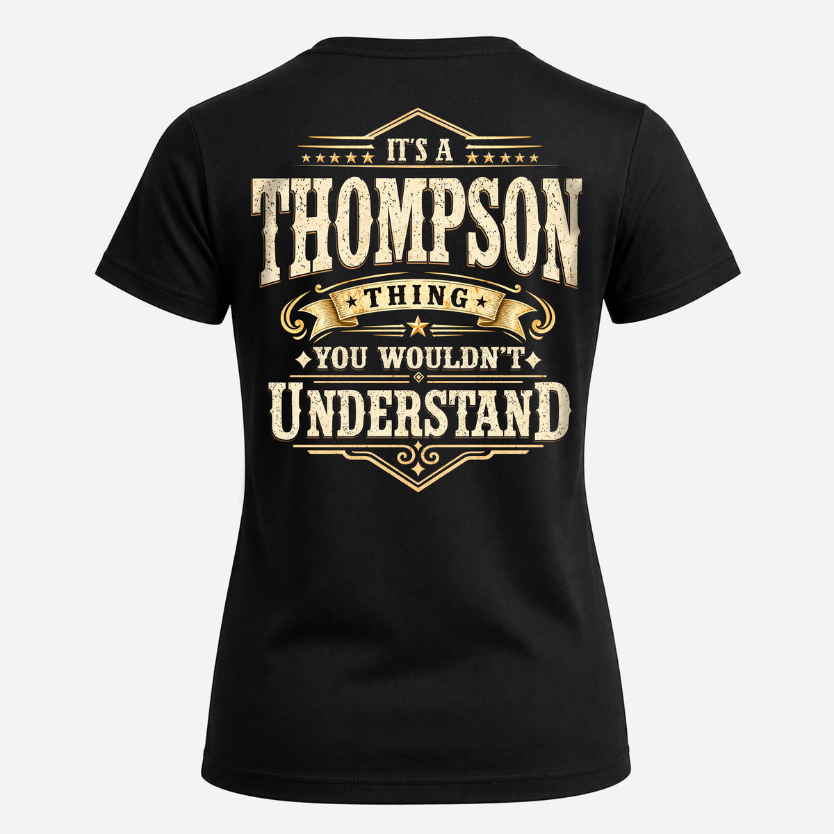 THOMPSON HH-F003–Personalized Name Quote Apparel “It’s an NAME Thing You Wouldn’t Understand”