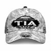 TIA TC01 HH79 Team Your Name Hat, Personalized Camo Baseball Cap, Custom Family Gift, Gift for Him Her