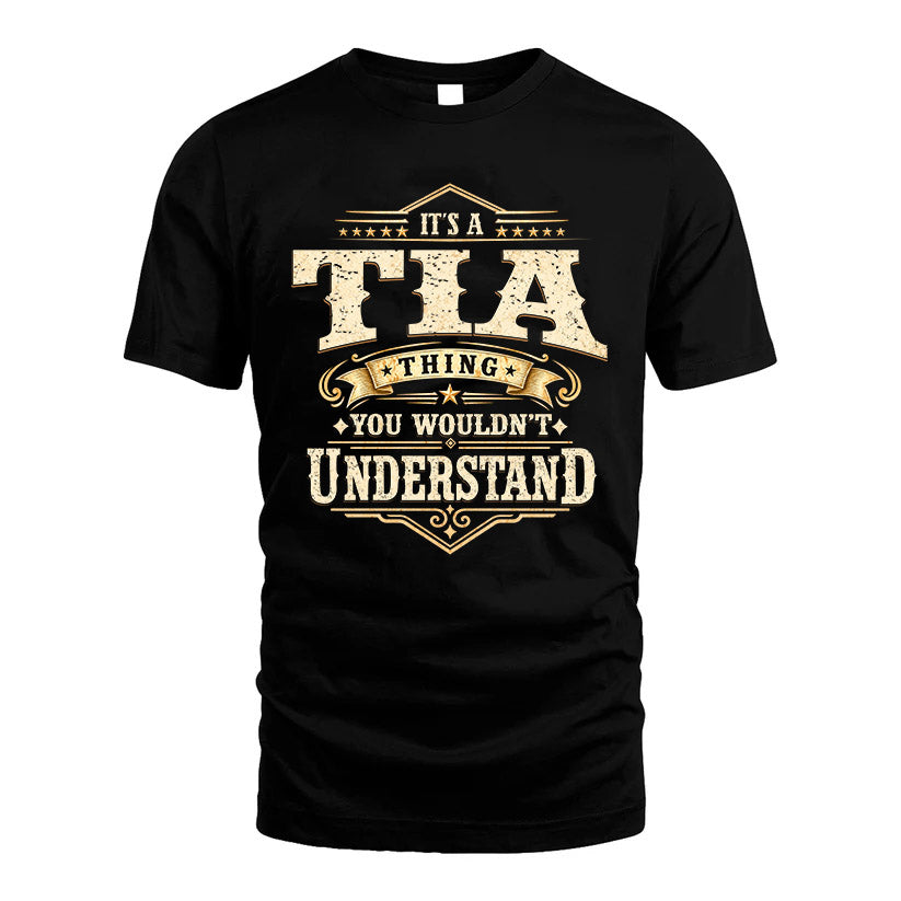 TIA HH-F009–Personalized Name Quote Apparel “It’s an NAME Thing You Wouldn’t Understand”