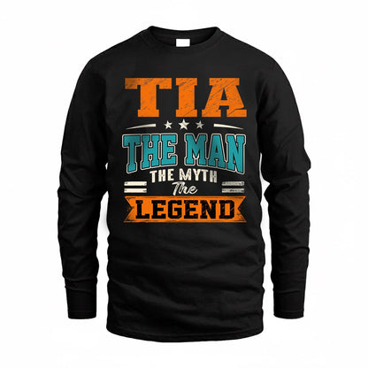 TIA HH F007 The Man The Myth The Legend Personalized Shirt – Gift for Men