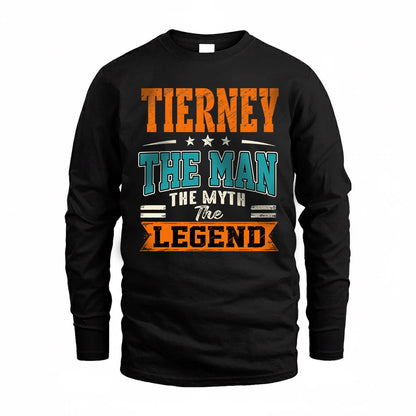 TIERNEY HH F007 The Man The Myth The Legend Personalized Shirt – Gift for Men