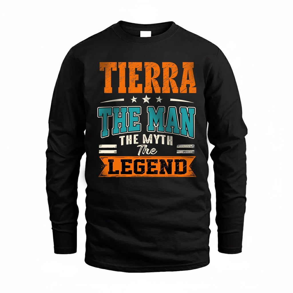 TIERRA HH F007 The Man The Myth The Legend Personalized Shirt – Gift for Men