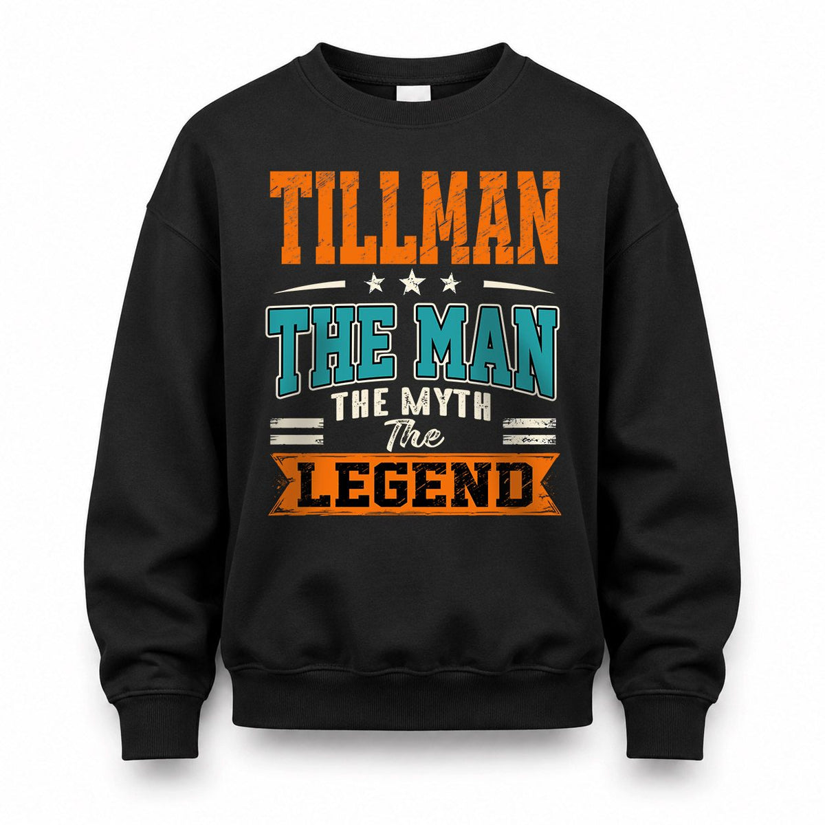 TILLMAN HH F007 The Man The Myth The Legend Personalized Shirt – Gift for Men