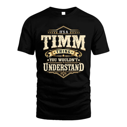 TIMM HH-F009–Personalized Name Quote Apparel “It’s an NAME Thing You Wouldn’t Understand”