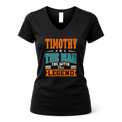 TIMOTHY HH F007 The Man The Myth The Legend Personalized Shirt – Gift for Men