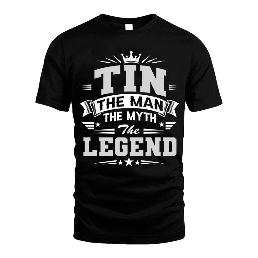 TIN HH F004 The Man The Myth The Legend Personalized Shirt – Gift for Men