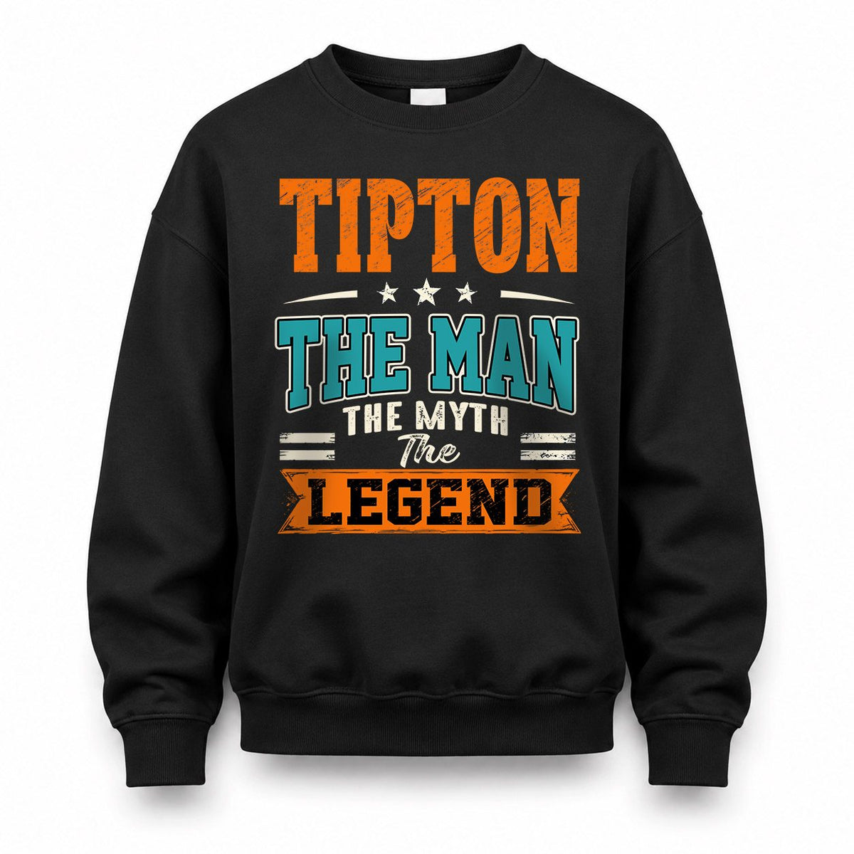 TIPTON HH F007 The Man The Myth The Legend Personalized Shirt – Gift for Men
