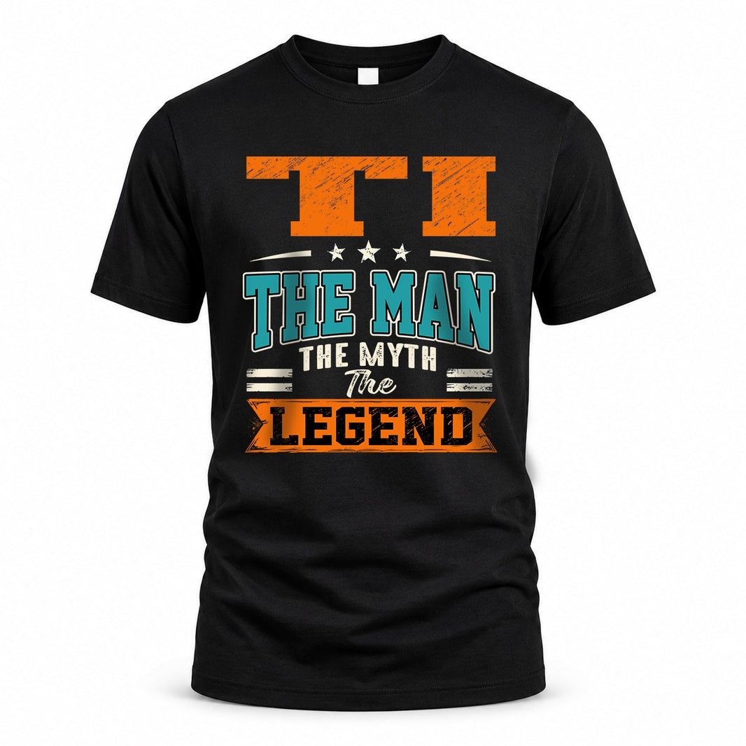 TI HH F007 The Man The Myth The Legend Personalized Shirt – Gift for Men