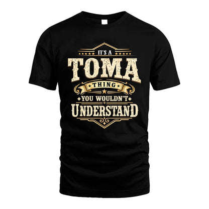 TOMA HH-F009–Personalized Name Quote Apparel “It’s an NAME Thing You Wouldn’t Understand”