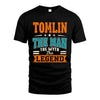 TOMLIN HH F007 The Man The Myth The Legend Personalized Shirt – Gift for Men
