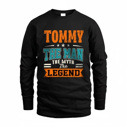 TOMMY HH F007 The Man The Myth The Legend Personalized Shirt – Gift for Men