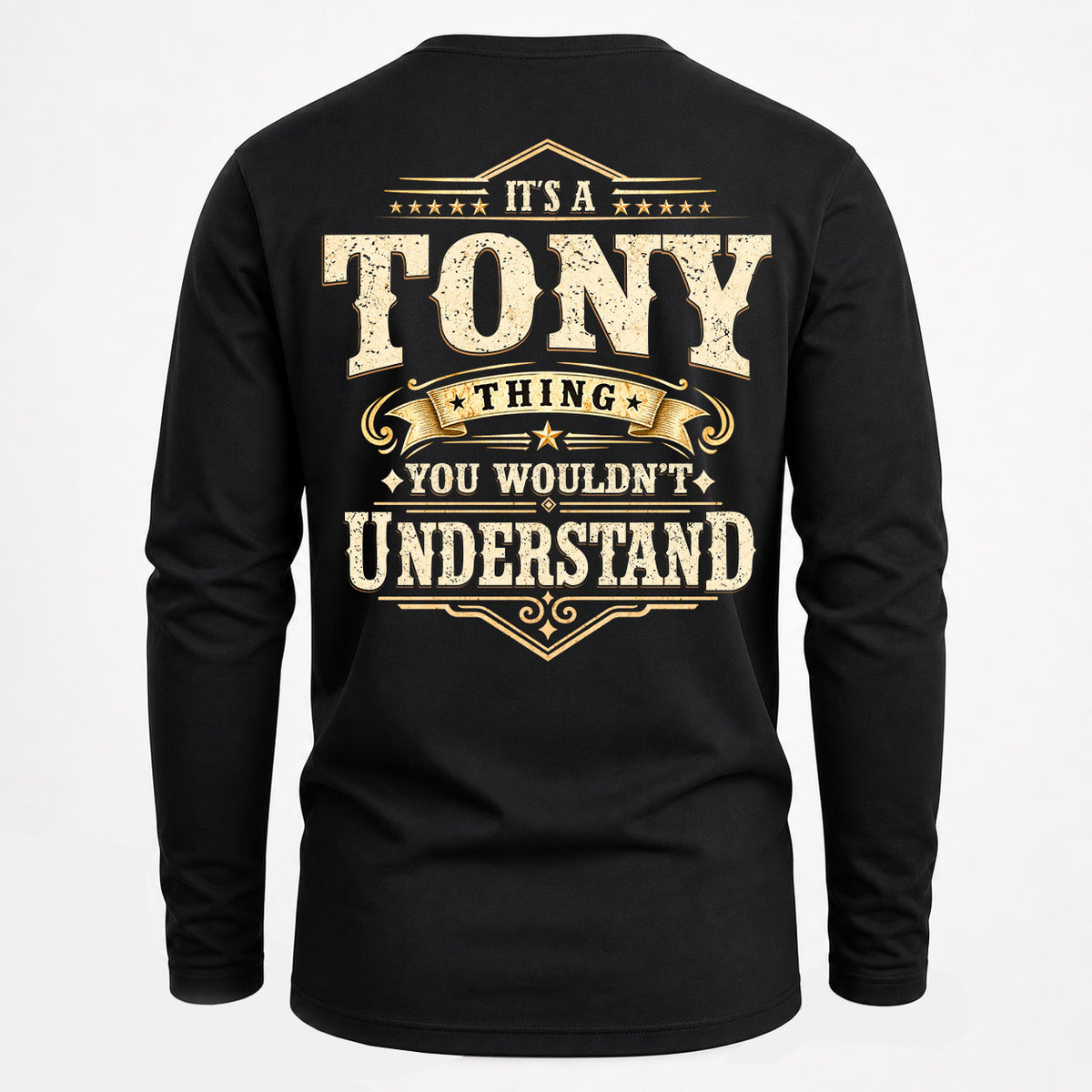 TONY HH-F003–Personalized Name Quote Apparel “It’s an NAME Thing You Wouldn’t Understand”