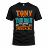 TONY HH F007 The Man The Myth The Legend Personalized Shirt – Gift for Men