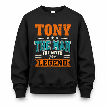 TONY HH F007 The Man The Myth The Legend Personalized Shirt – Gift for Men