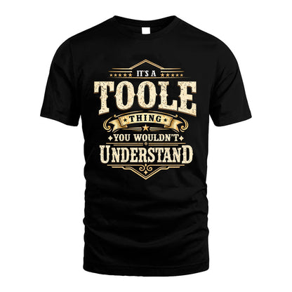 TOOLE HH-F009–Personalized Name Quote Apparel “It’s an NAME Thing You Wouldn’t Understand”