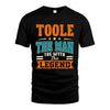 TOOLE HH F007 The Man The Myth The Legend Personalized Shirt – Gift for Men