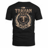 TRAHAN 2K-101–Personalized Name Quote Apparel “I Am NAME May Not Be Perfect But I Am Limited Edition”