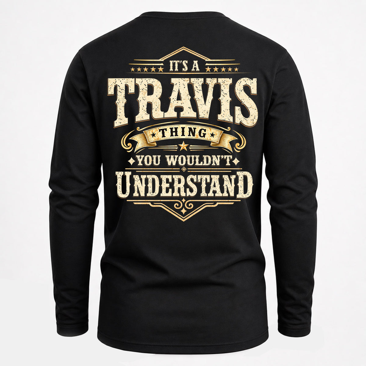 TRAVIS HH-F003–Personalized Name Quote Apparel “It’s an NAME Thing You Wouldn’t Understand”