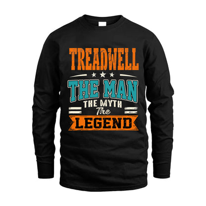 TREADWELL HH F007 The Man The Myth The Legend Personalized Shirt – Gift for Men