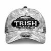 TRISH TC01 HH79 Team Your Name Hat, Personalized Camo Baseball Cap, Custom Family Gift, Gift for Him Her