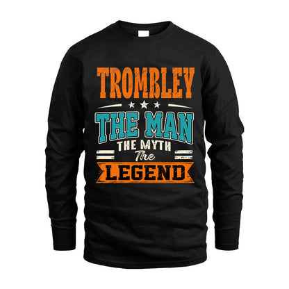 TROMBLEY HH F007 The Man The Myth The Legend Personalized Shirt – Gift for Men