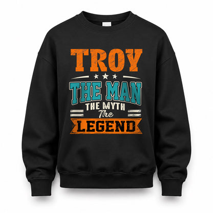 TROY HH F007 The Man The Myth The Legend Personalized Shirt – Gift for Men