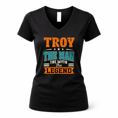 TROY HH F007 The Man The Myth The Legend Personalized Shirt – Gift for Men