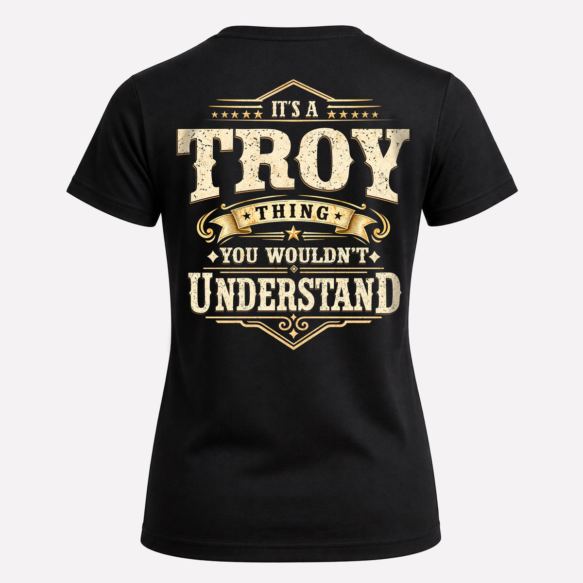 TROY HH-F003–Personalized Name Quote Apparel “It’s an NAME Thing You Wouldn’t Understand”